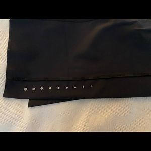 Lululemon Fast and Free Crop Black Size 8 BRAND NEW